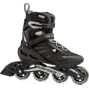 Rollerblade Zetrablade Men Inline Skates Size 9 Black Silver 80mm‎ SG5 Beginner